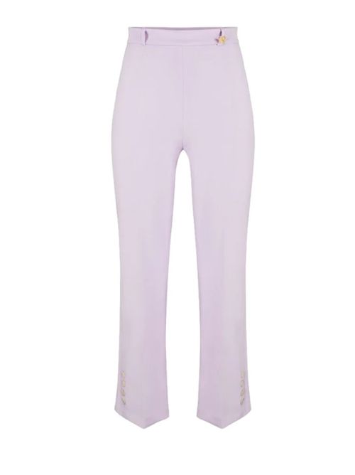 LOGO CHARM TROUSERS ELISABETTA FRANCHI | PA16861E2EV7 lillà